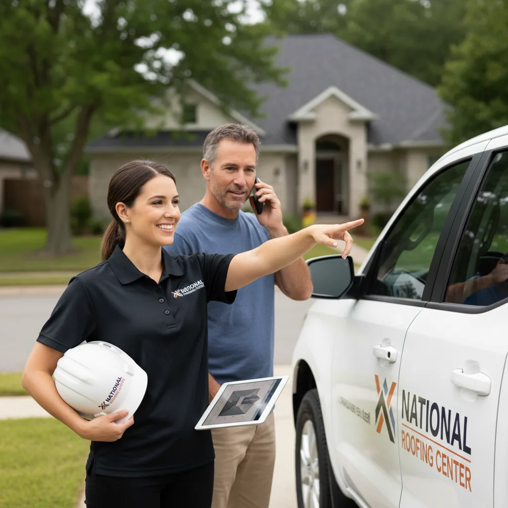 National Roofing Center customer support in East Palestine
